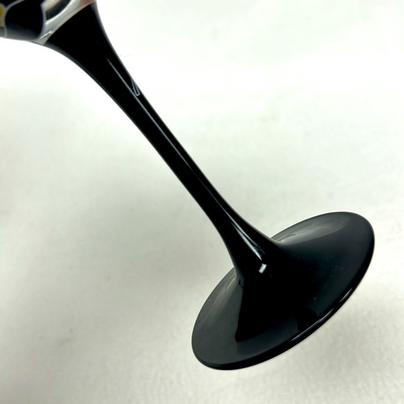 Vintage set of 2 LUMINARC FRANCE “ Domino Anais”wine glasses - Picture 5 of 6